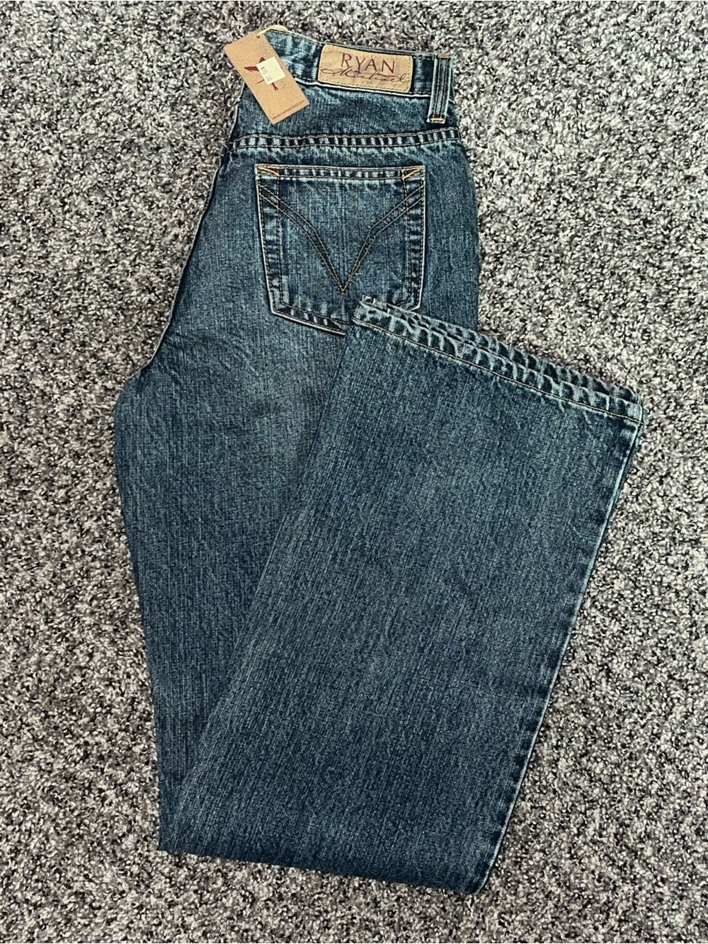 Ryan Women’s Dark Blue Straight-Leg Jeans